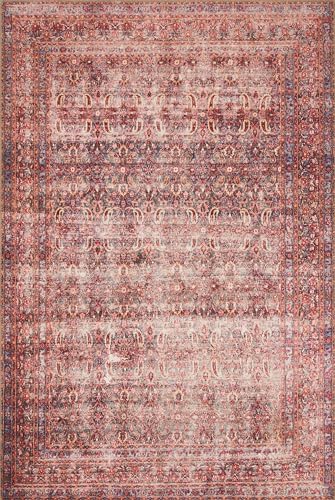 Loloi Loren Eggplant/Crimson 2'-3" x 3'-9" Accent Rug by Unknown