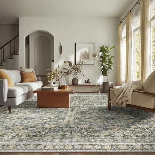 Machine Washable Rugs for Living Room: 9x12 Area Rugs for Bedroom - Image 2