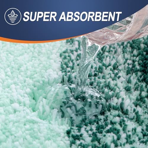 OLANLY Small Bathroom Rugs 35x16, Extra Soft Absorbent Microfiber Bath Rugs - Image 4