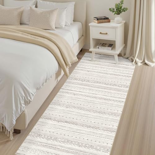 cotiled Hallway 2.6x8 Runner Rugs Washable Boho Moroccan Soft Rug - Image 4