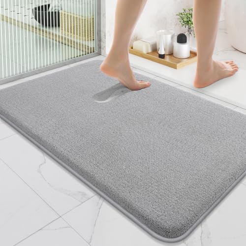 Smiry Memory Foam Bath Mat 36x24, Extra Soft Absorbent Bathroom Rugs by Smiry