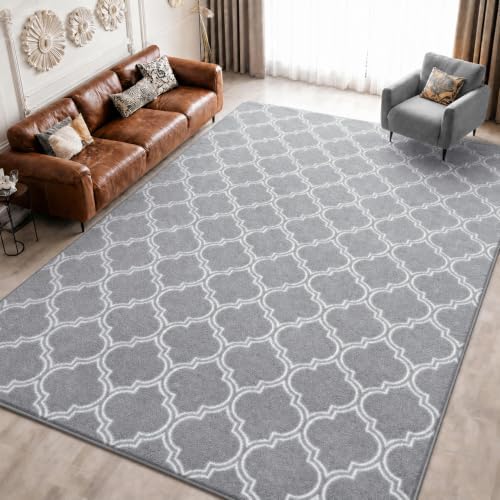 Keeko 7x10 Area Rugs for Living Room,Soft Washable Memory Foam Bedroom Rug by Keeko