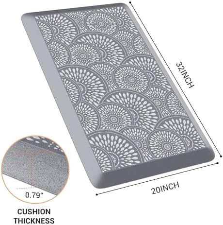 Mattitude 4/5 Inch Kitchen Mat, Waterproof Non-Slip Standing Mats and Rugs - Image 2