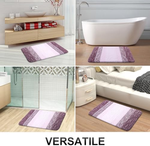 OLANLY Bathroom Runner Rug 40x24, Extra Soft Absorbent Microfiber Bath Rugs - Image 6