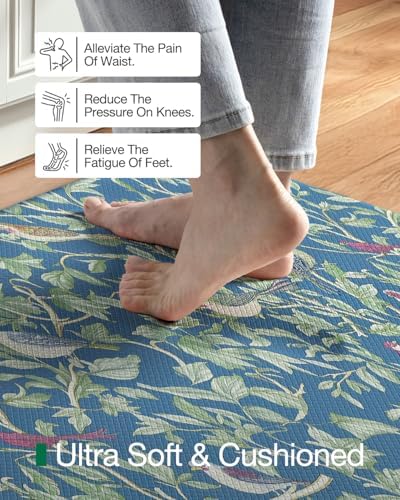 LUMI Kitchen Mats for Floor Cushioned Anti Fatigue Runner Rug, 24x59 - Image 6