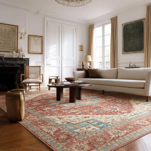 Machine Washable Rugs for Living Room: 8x10 Area Rugs for Bedroom - Image 4