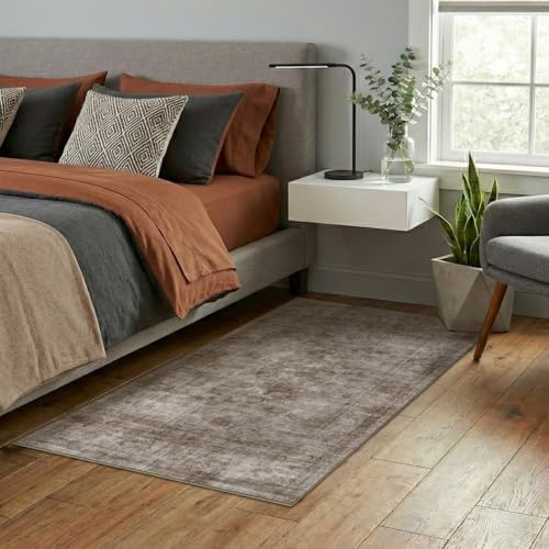 Homemate Washable Rug 3x5 Area Rugs - Vintage Rugs for Living Room by Homemate