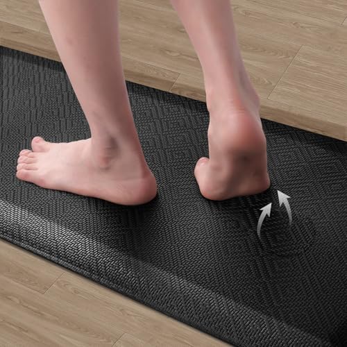 Anti-Fatigue Kitchen Mats for Floor Standing and Comfort Desk Mats 32"x20" - Image 3