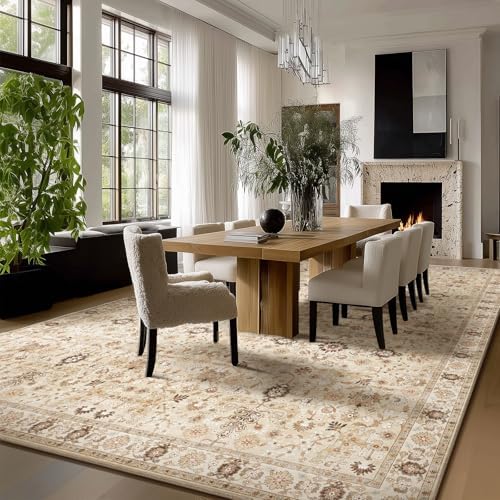 Machine Washable Rugs for Living Room: 9x12 Area Rugs for Bedroom - Image 4