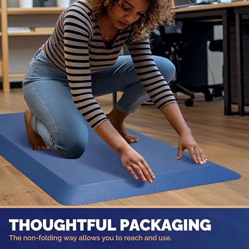 FEATOL Anti Fatigue Mat for Standing Desk & Kitchen Floor, 9/10 Extra Thick - Image 7
