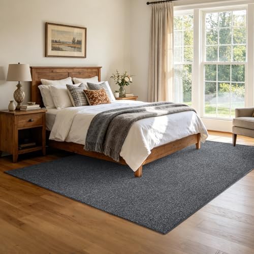 5x7 Black/White Area Rug Washable Non-Slip Soft for Living Room Bedroom - Image 2