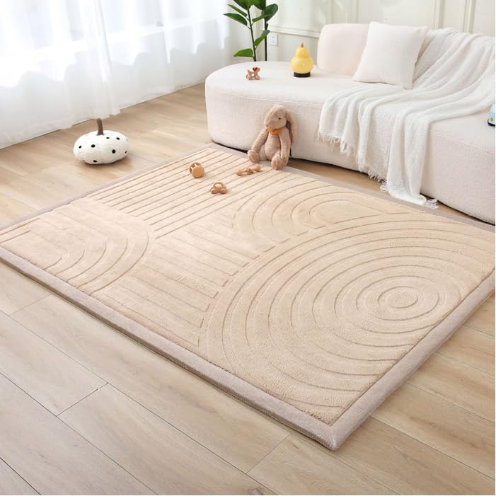 Hakuna Matte CloudSoft 60"x80" Floor Mat, 3D Gentle Arcs Rug - Image 2