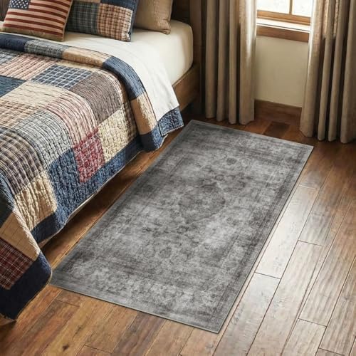 Homemate Washable Rug 4x6 Area Rugs - Vintage Rugs for Living Room - Image 3
