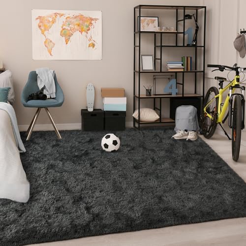 Chicrug Soft Area Rugs for Bedroom Living Room Plush Fluffy Rug 3x5 - Image 4