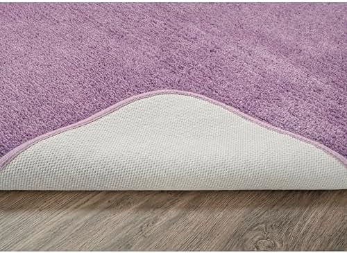 Garland Rug Traditional Nylon Washable Purple 3 Bath Rugs (17" X 24", 21" X 34", 21" X 34") - Soft, Absorbent, and Stylish for Your Bathroom - Image 5