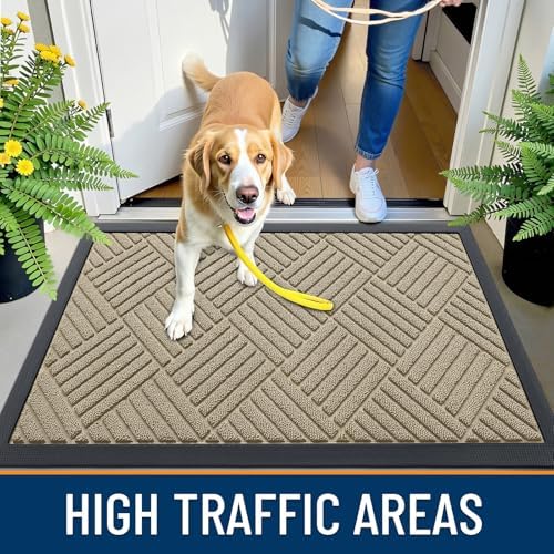 OLANLY Front Door Mat Outside Entrance 59x23, Waterproof Heavy-Duty Doormat - Image 6