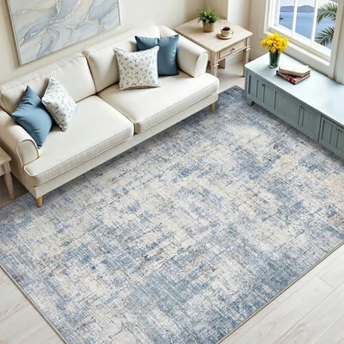 Abstract Area Rug 3x5 Ft Washable Rugs for Entryway Indoor - Image 2