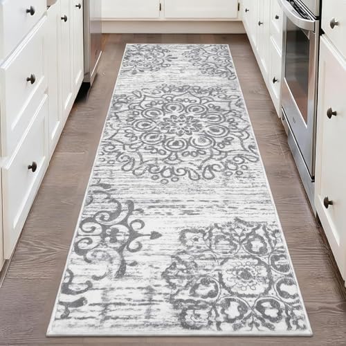 HEBE Hallway Runner Rug 2'x5', Washable Non Slip Kitchen Rug Runner by HEBE