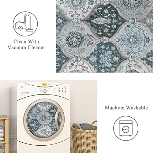 Lahome Moroccan Washable Runner Rug, 2'5''x8' Kitchen Runners for Hallways - Image 3