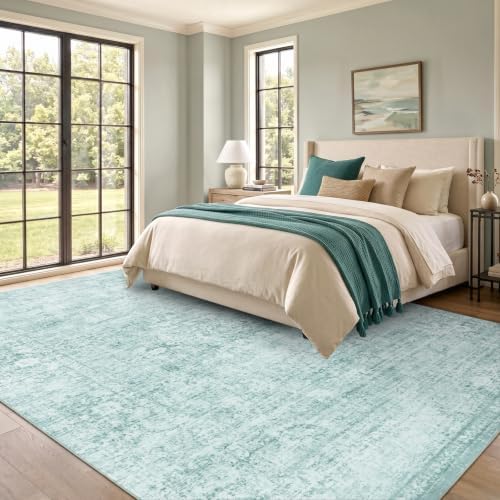 Homemate Washable Rug 10x14 Area Rugs - Vintage Rugs for Living Room - Image 3