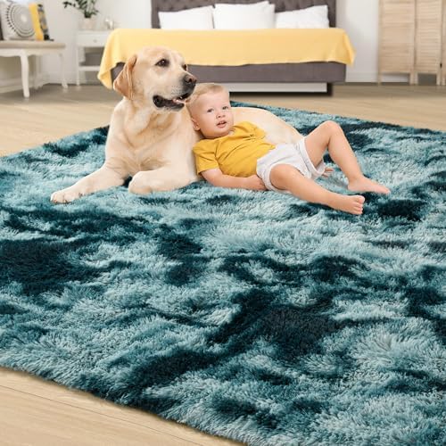 Tepook Soft Fluffy Rugs for Bedroom, 4x6 Area Rug for Living Room - Image 4