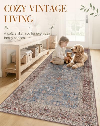 OLANLY 3x6 Washable Runner Rug, Soft Non Slip Carpet for Hallway Kitchen - Image 3