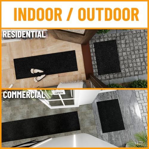 Ottomanson 2x17 Hallway Runner Rug – Non-Slip Indoor Outdoor Door Mat - Image 2