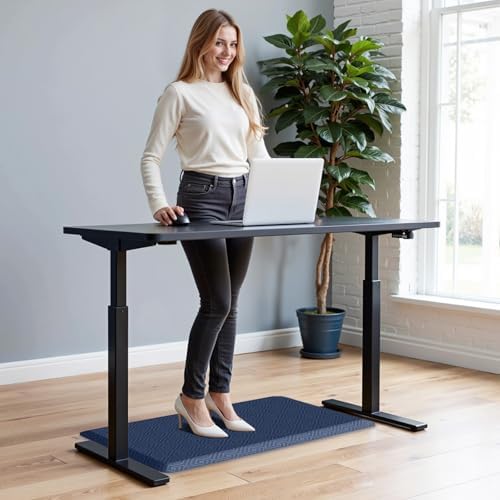 Anti-Fatigue Kitchen Mats for Floor Standing and Comfort Desk Mats 17"x28" - Image 6
