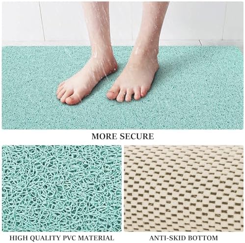 LuxStep Shower Mat Bathtub Mat,Non-Slip Bath Mat with Drain, Quick Drying - Image 4