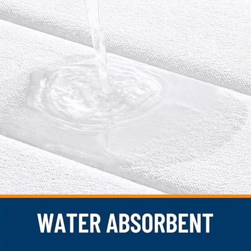 OLANLY Memory Foam Bath Mat 35x16, Super Soft and Absorbent Bathroom Rugs - Image 4