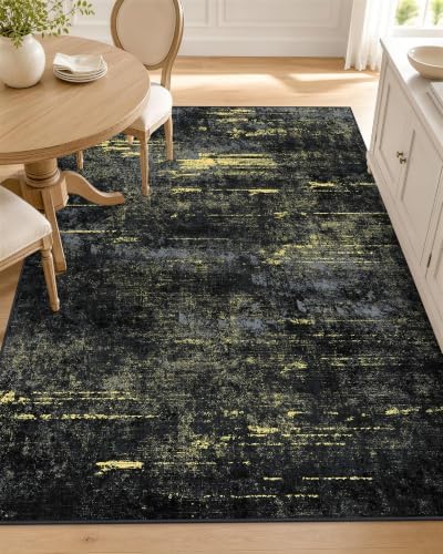 OLANLY 3x5 Washable Accent Rug, Soft Non Slip Carpet for Entryway Bedside by OLANLY