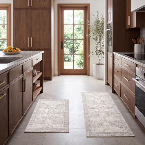 GRANNY SAYS Boho Kitchen Rug Set of 2, Anti Fatigue Kitchen Mats Non Slip - Image 7
