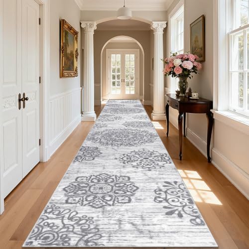 HEBE Hallway Runner Rug 2'8''x14', Washable Non Slip Kitchen Rug Runner - Image 6