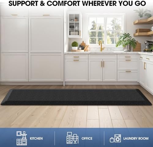 Anti-Fatigue Kitchen Mats for Floor Standing and Comfort Desk Mats 70"x24" - Image 7