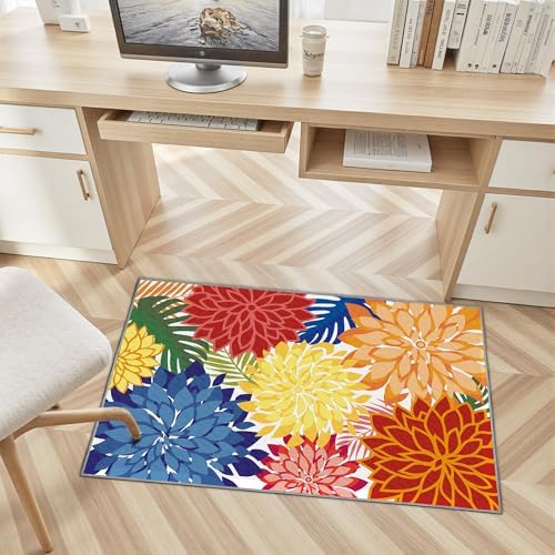 Arenarug Outdoor Rug Waterproof, Washable Patio Rug for Deck, 2x3, Colorful - Image 3