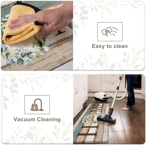 KIMODE Kitchen Mats 2PCS Cushioned Anti Fatigue Kitchen Mats for Floor - Image 5
