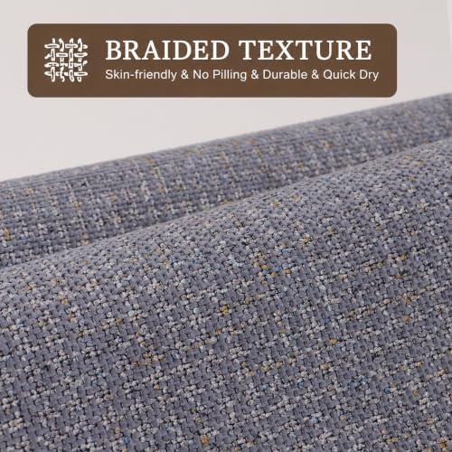 Ultra Thin Bath Mat, Thin Bathroom Rugs Fit Under Door, Non Slip Floor Mat - Image 4