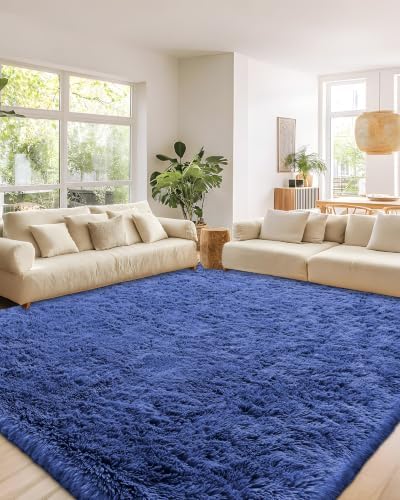 Smiry Area Rugs for Living Room Bedroom 4x5.9 ft, Fluffy Washable Carpet - Image 6