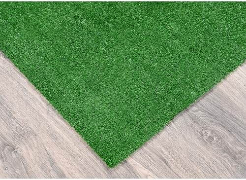 Garland Rug Artificial Grass 12 Ft. X 18 Ft. Large Indoor/Outdoor Area Rug Green -Lush Green, Durable, and Low-Maintenance for Patios, Lawns, and More - Image 4