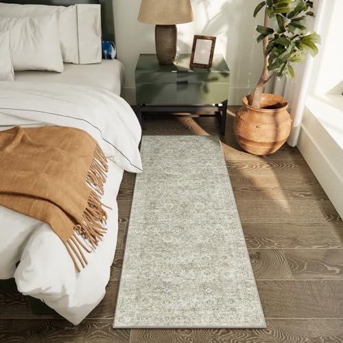 Machine Washable Hallway Runner Rug: 2'x6' Kitchen Rugs - Image 4