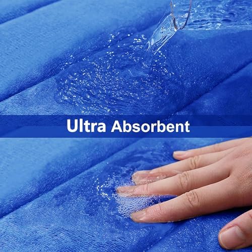 Buganda Memory Foam Bath Mat 47 x 17, Ultra Soft Absorbent Bathroom Rugs - Image 5