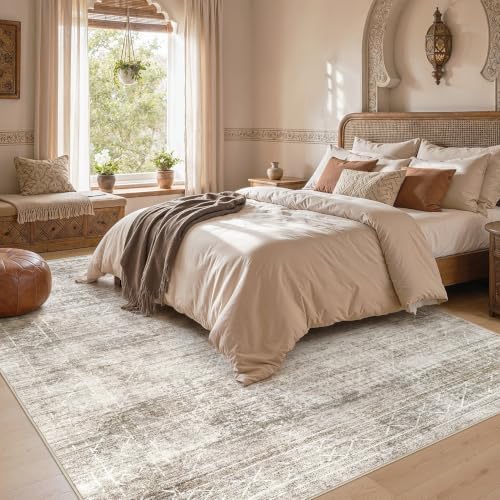 cotiled Boho 10x14 Area Rugs for Living Room: Large Moroccan Washable Rug - Image 5