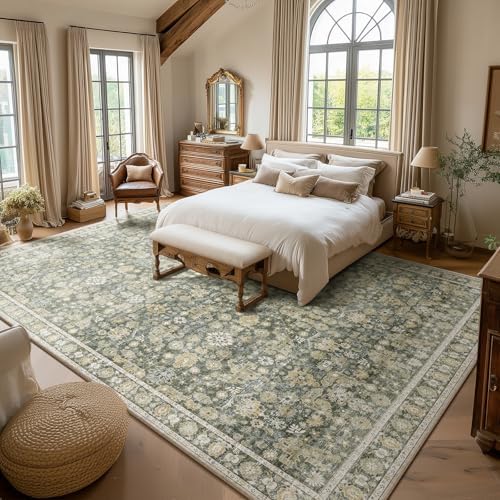 Machine Washable Rugs for Living Room: 10x14 Area Rugs for Bedroom - Image 5