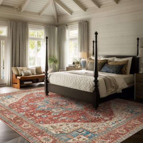 Machine Washable Rugs for Living Room: 9x12 Area Rugs for Bedroom - Image 3