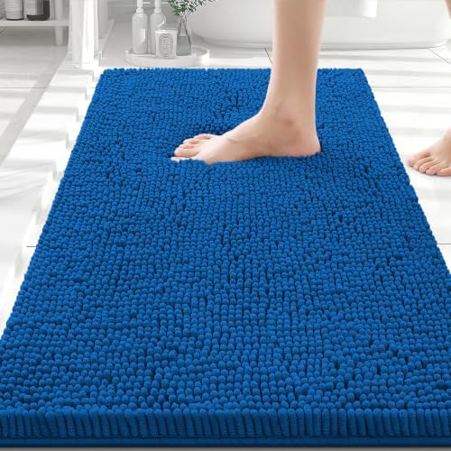 Smiry Bathroom Rugs 30X20, Luxury Chenille Extra Soft Absorbent Bath Mat by Smiry