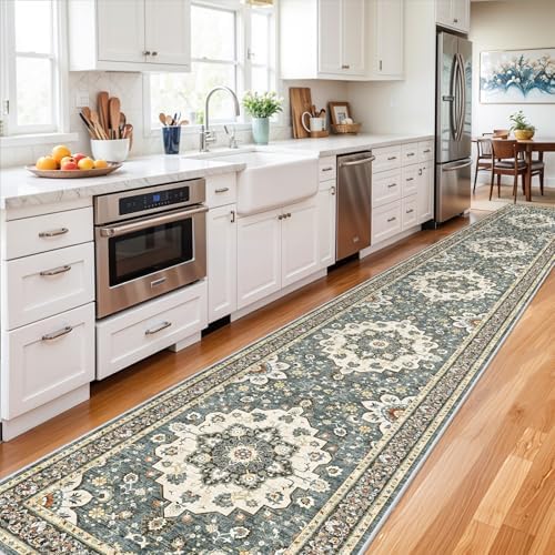 Washable Oriental Hallway Runner Rug: 3x20 Rug for Living Room Soft Carpet - Image 2