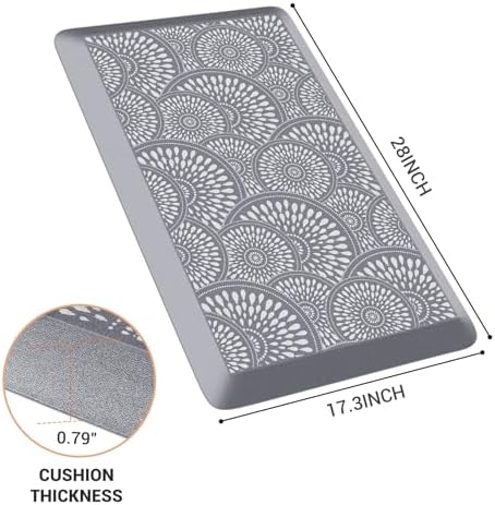 Mattitude 4/5 Inch Kitchen Mat, Waterproof Non-Slip Standing Mats and Rugs - Image 2