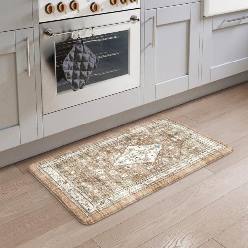 Collive Cushioned Anti Fatigue Kitchen Mats Washable Sink Rug, 17.3”x29” - Image 7