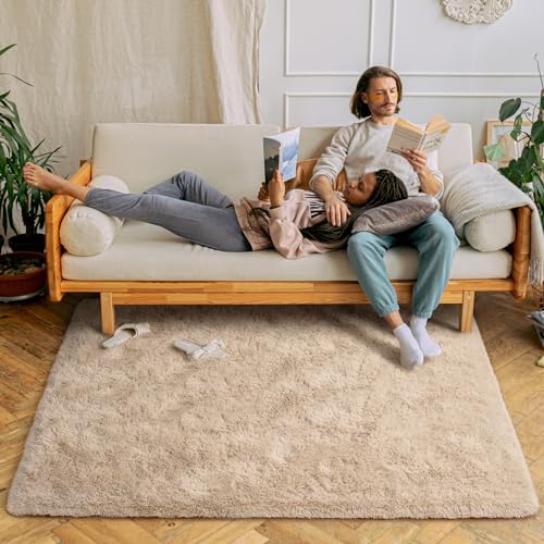 Chicrug Soft Area Rugs for Bedroom Living Room Plush Fluffy Rug 9x12 - Image 2