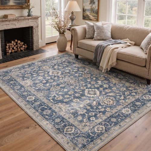 Bavni 2X5 Washable Hallway Runner Rug, Boho Vintage Non Slip - Image 4